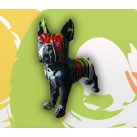 Estatueta / Figura Bulldog Francês 178X178 cm