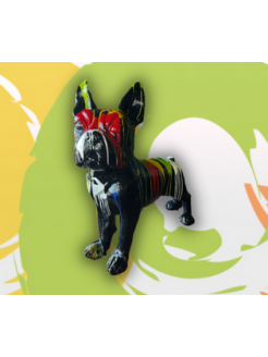 Estatueta / Figura Bulldog Francês 178X178 cm