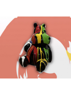 Estatueta / Figura Hipopótamo Sentado 48 cm