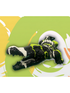 Estatueta / Figura Crocodilo 20X108 cm