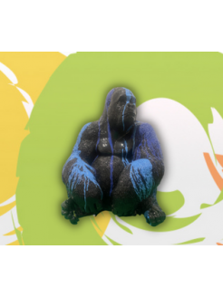 Estatueta / Figura Gorila  Sentado 110 cm