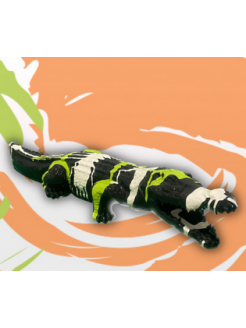 Estatueta / Figura Crocodilo 20X108 cm