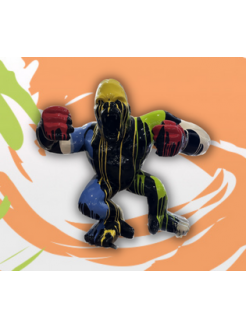 Estatueta / Figura Gorilla Mad  102X125X60 cm